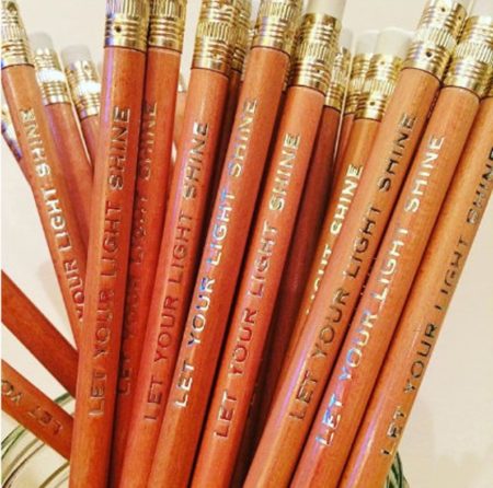 let your light shine pencil bundle