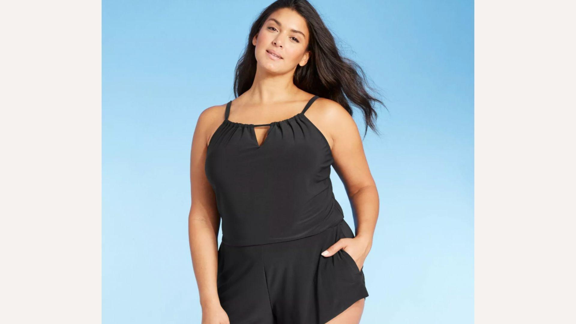 I tried the viral Target romper swimsuit with pockets—here's the