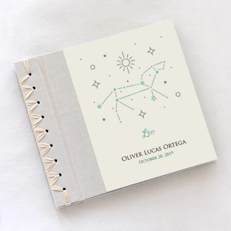 Rag & Bone Bindery Personalized Baby's First Book, one of motherly's favorite baby memory books