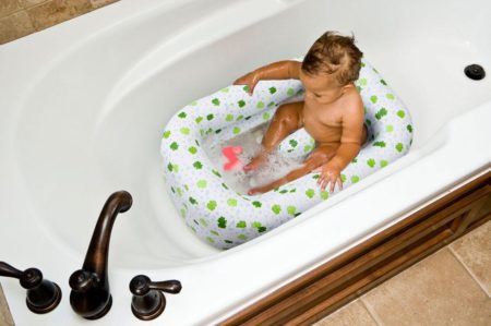mommy's little helper inflatable bath tub