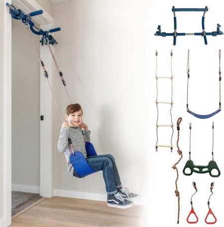 Gym1 6-Piece Indoor Doorway Gym Set for Kids