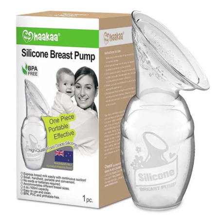 Haakaa silicone breast pump Motherly