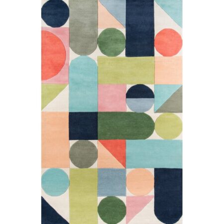 Novogratz Geometric Handmade Tufted Area Rug