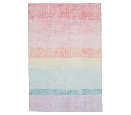 Pottery Barn Kids Machine Washable Rainbow Ombre Rug