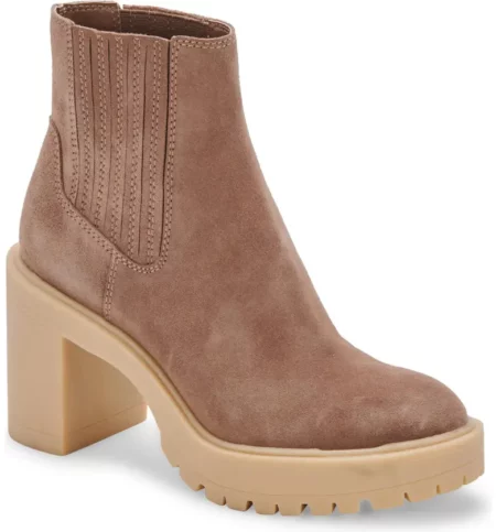 Caster H2O Waterproof Block Heel Bootie