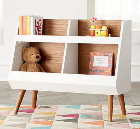 Crate&Kids mid-century bookcase