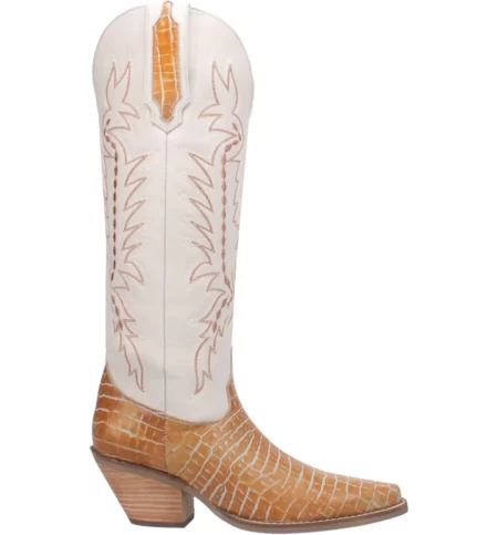 Dingo Croc Embossed Western Boot