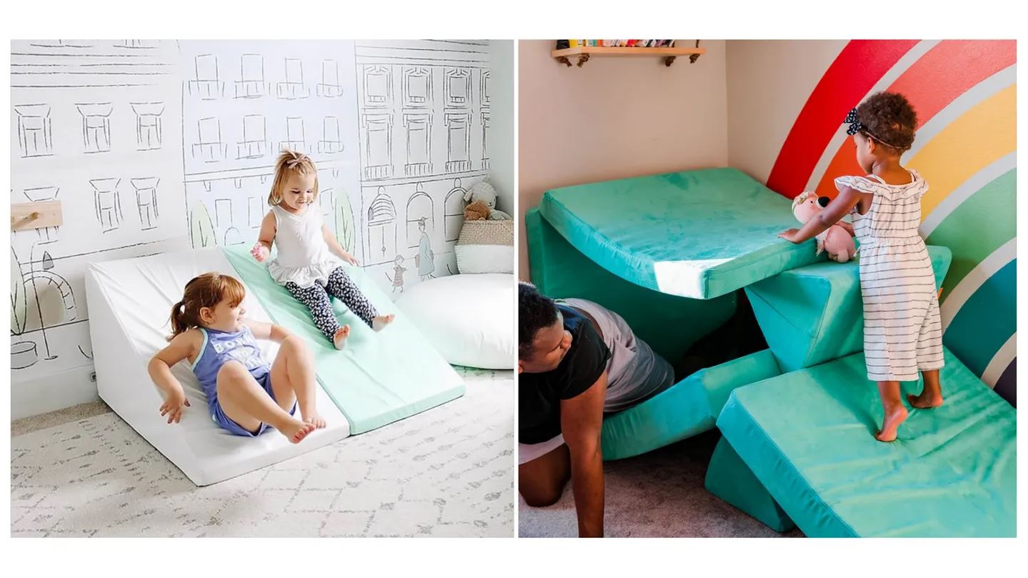 Safest Nugget Styled Non-Toxic Play Couches & Modular Foam Coaches