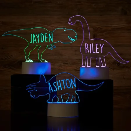 Personalization Mall Dinosaur LED Sign