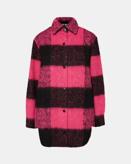 Steve Madden Eldridge Plaid Coat