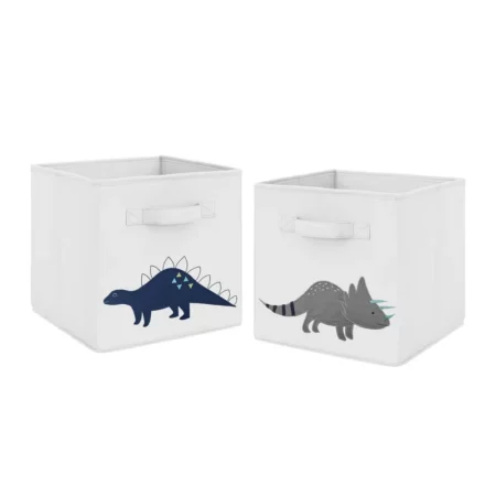 Sweet Jojo Designs Dinosaur Fabric Storage Cube