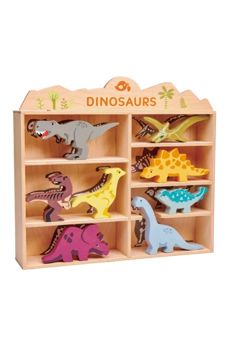 Tenderleaf Toys Display and Play Dinosaur Set