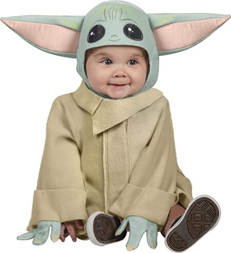 Baby Yoda Halloween Costume: How To DIY It For Less – Hollywood Life