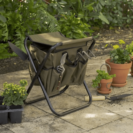 Uncommon Goods Gardener's Tool Seat