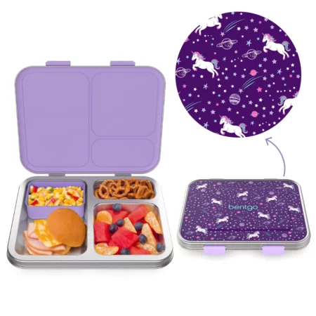 Bentgo Kids Stainless Steel Prints Lunch Box