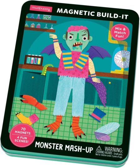 Mudpuppy Monster Mash-Up Magnetic Playboard