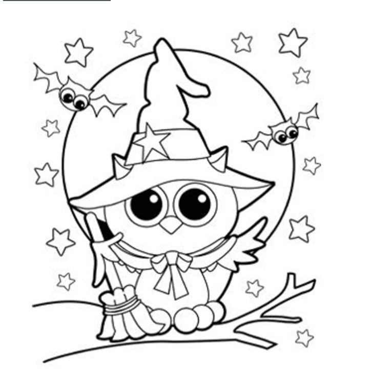 halloween candy corn coloring pages