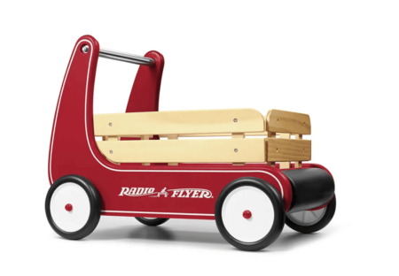 ryder flyer wagon, one of the best ways to support 11-month-old motor development