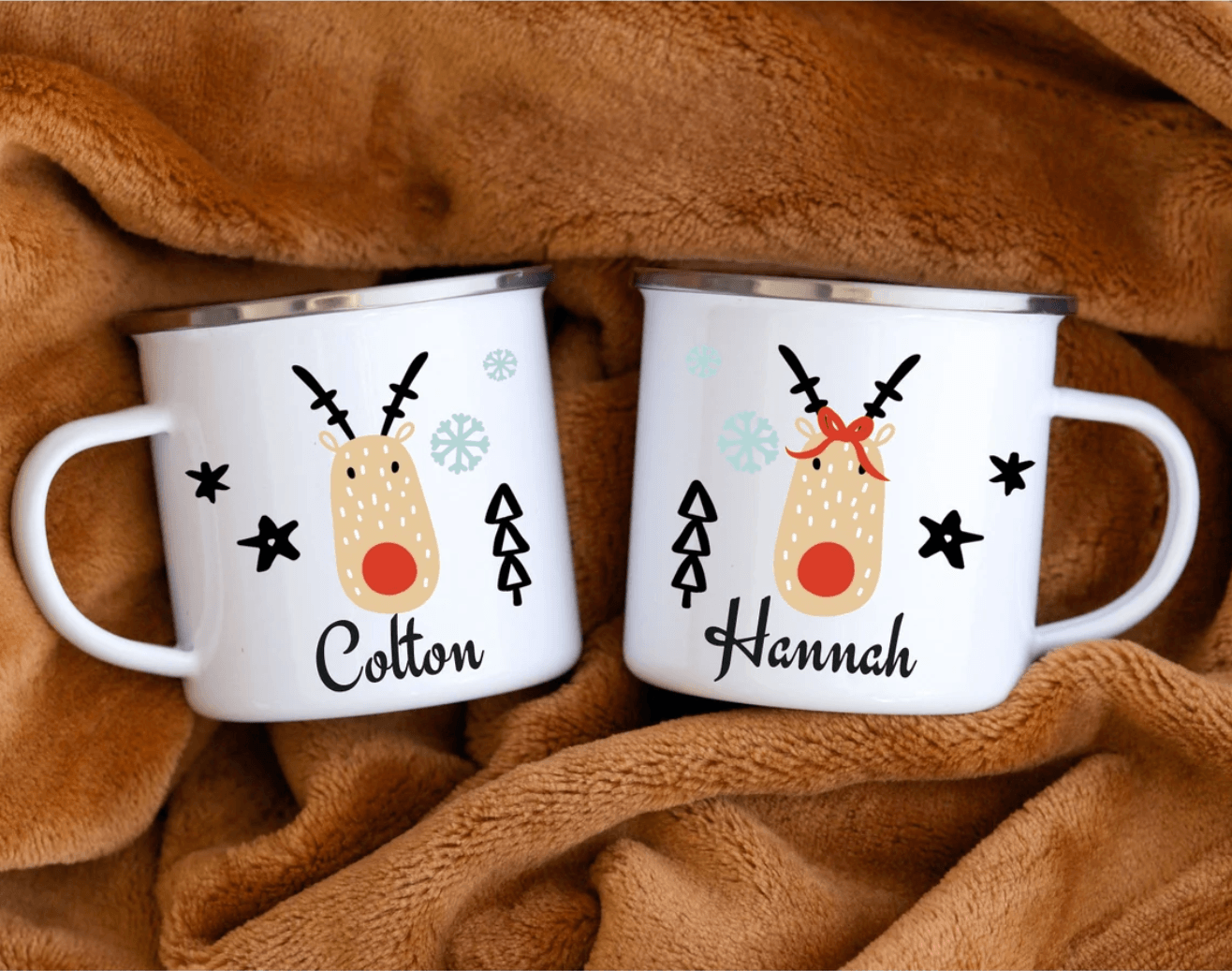 Snowman Character Personalized Camp Mug