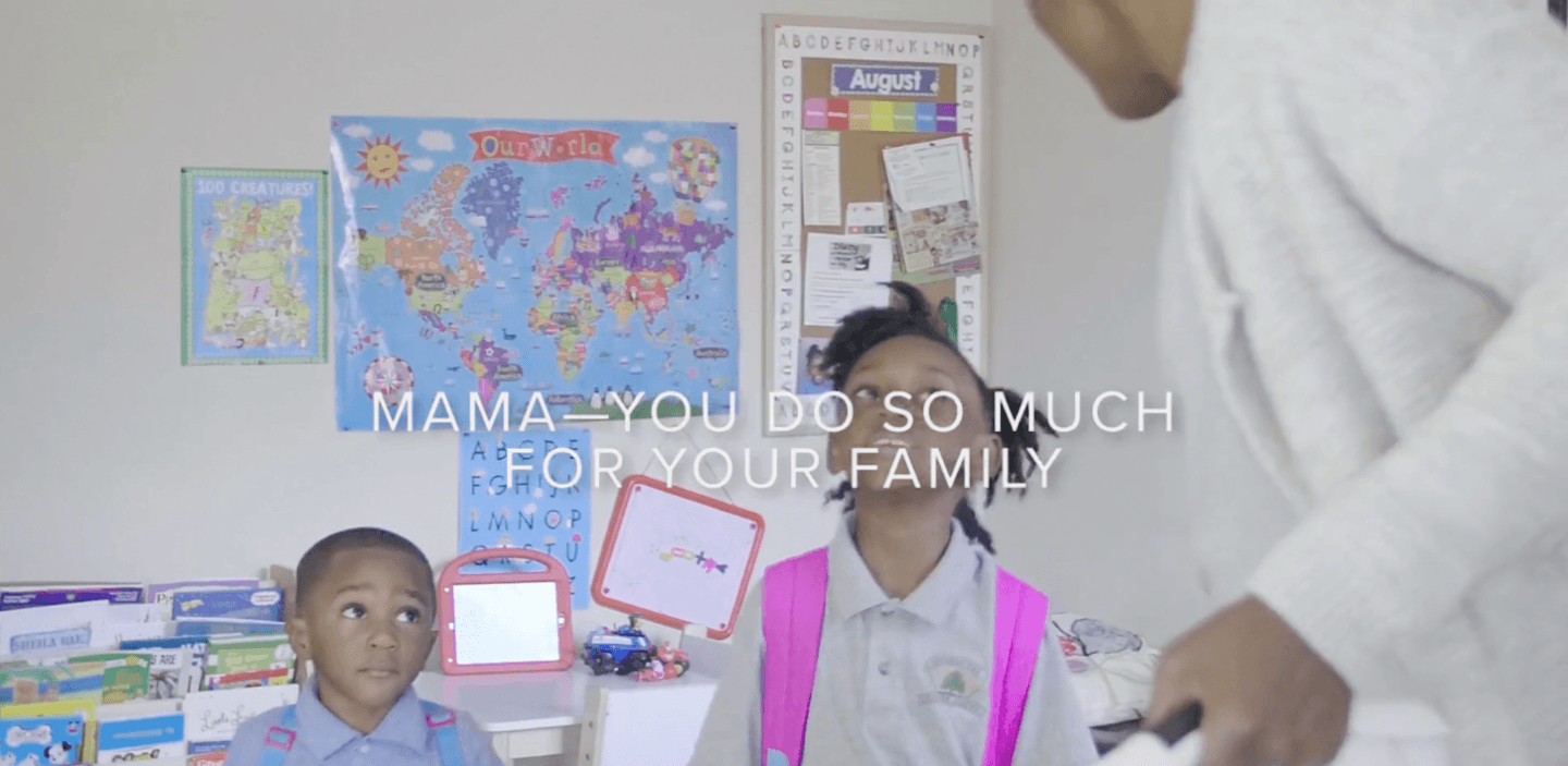 video-screenshot-mom-helping-two-kids-get-ready-for-school