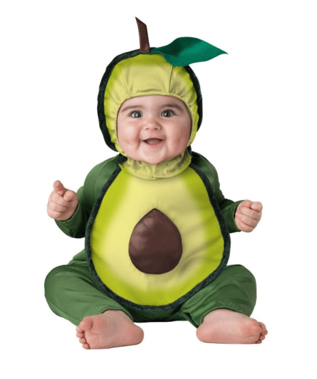 Baby avocado costume