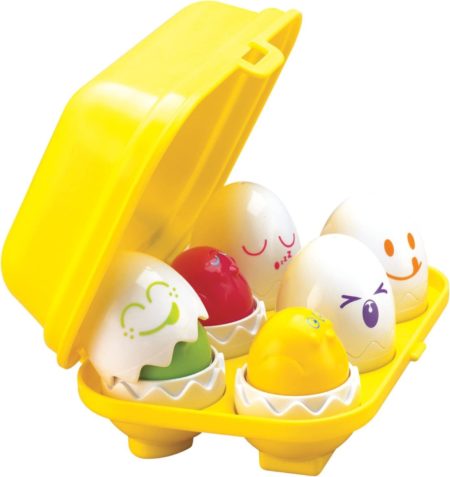 TOMY Toomies Squeak Toy, Hide & Squeak Eggs