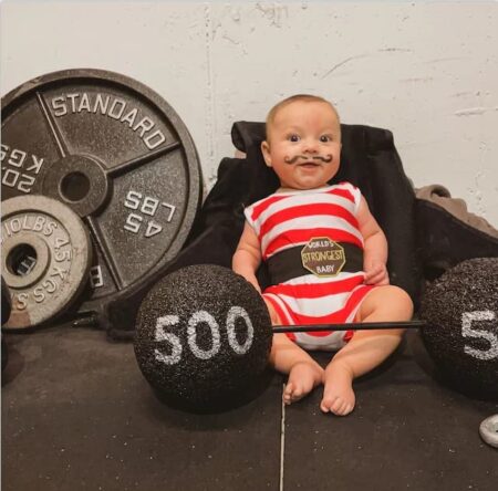 Worlds Strongest Baby Costume