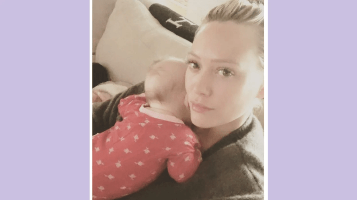 Hilary Duff and baby instagram