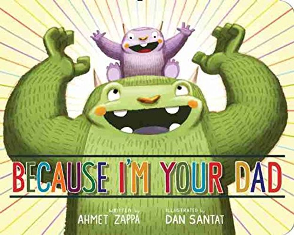 cover image for because i'm your dad, one of motherly's favorite baby books about dad