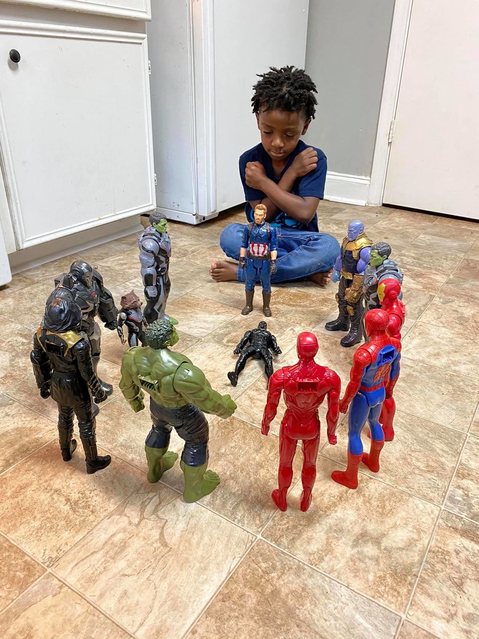 5-year-old's viral tribute to Chadwick Boseman