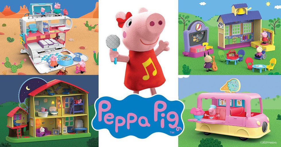 Hasbro announced a new line of Peppa Pig toys