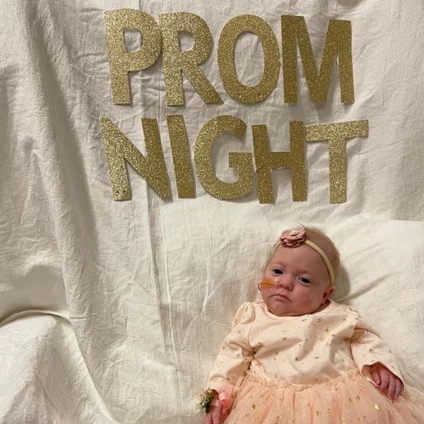 Hospital holds prom for NICU babies.