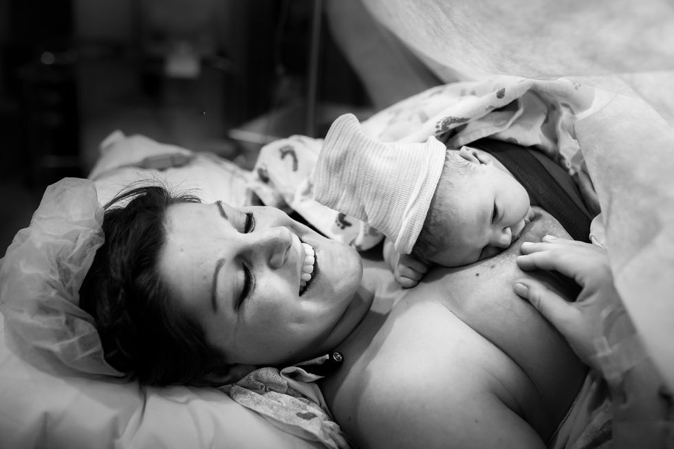 C-section mom photo