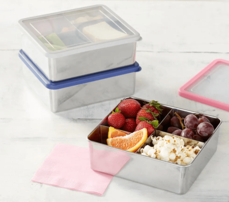 Food Storage Sandwich Containers, Great for Meal Prep. Kids or Adult Lunch  Box - BPA Free and Reusable 