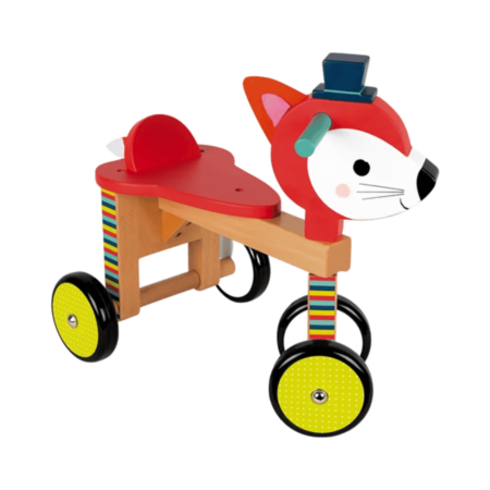 janod toys baby fox ride on Motherly