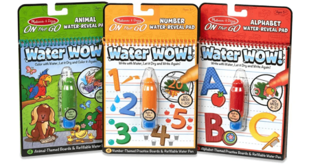 melissa doug water wow bundle animals alphabet and numbers Motherly