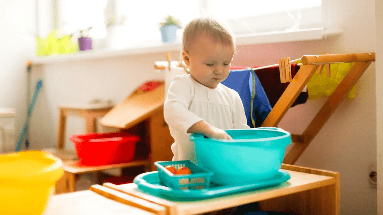 child in classroom