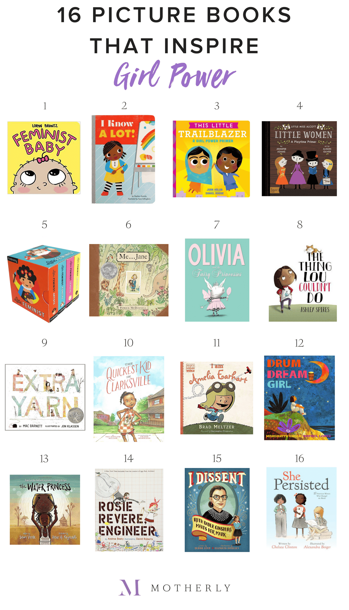 collage of picture books