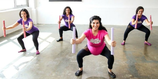 bollywood prenatal fitness moves