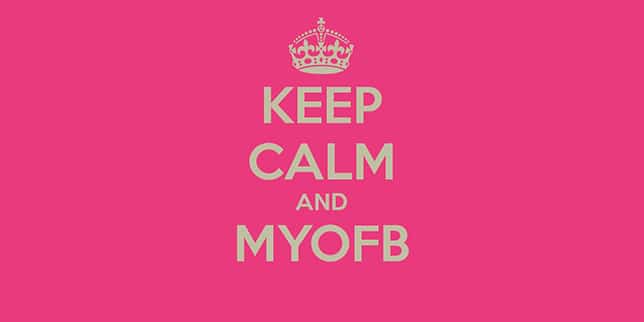 keep calm and myofb