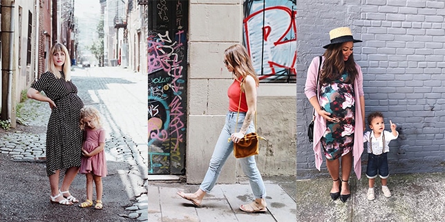 Up-and-Coming Fashionable Moms We Love