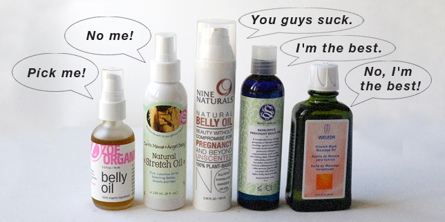 pregnancy belly oils