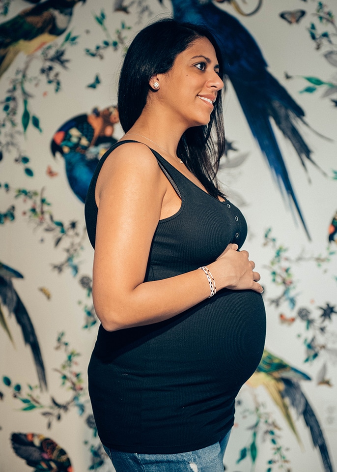 Monica Sethi's Pregnancy Style