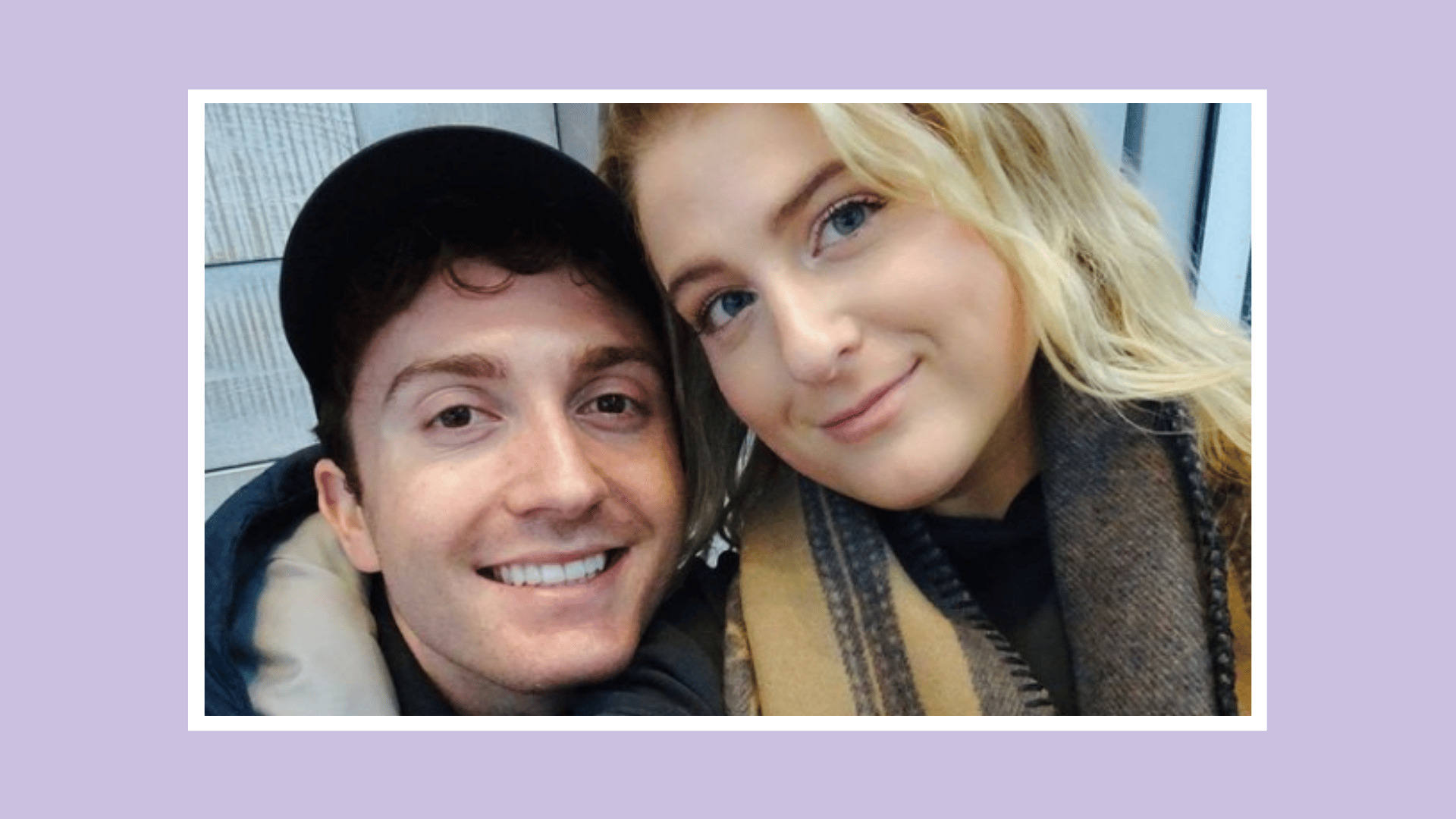 Meghan Trainor and husband selfie