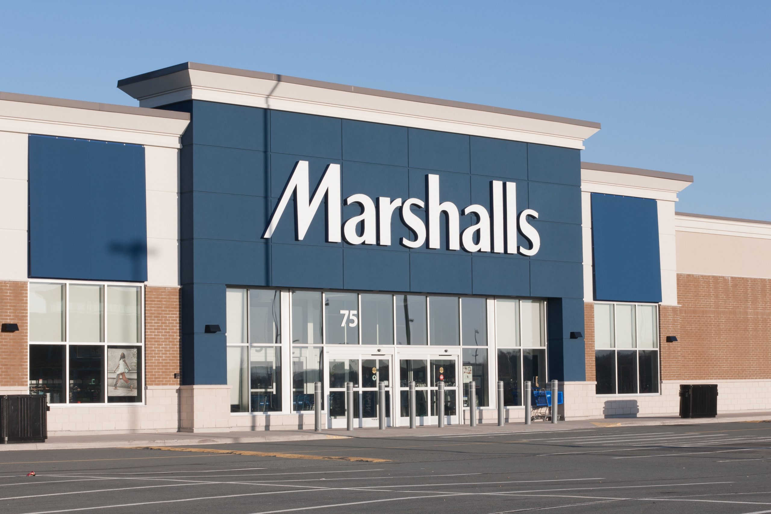 exterior of a Marshalls store
