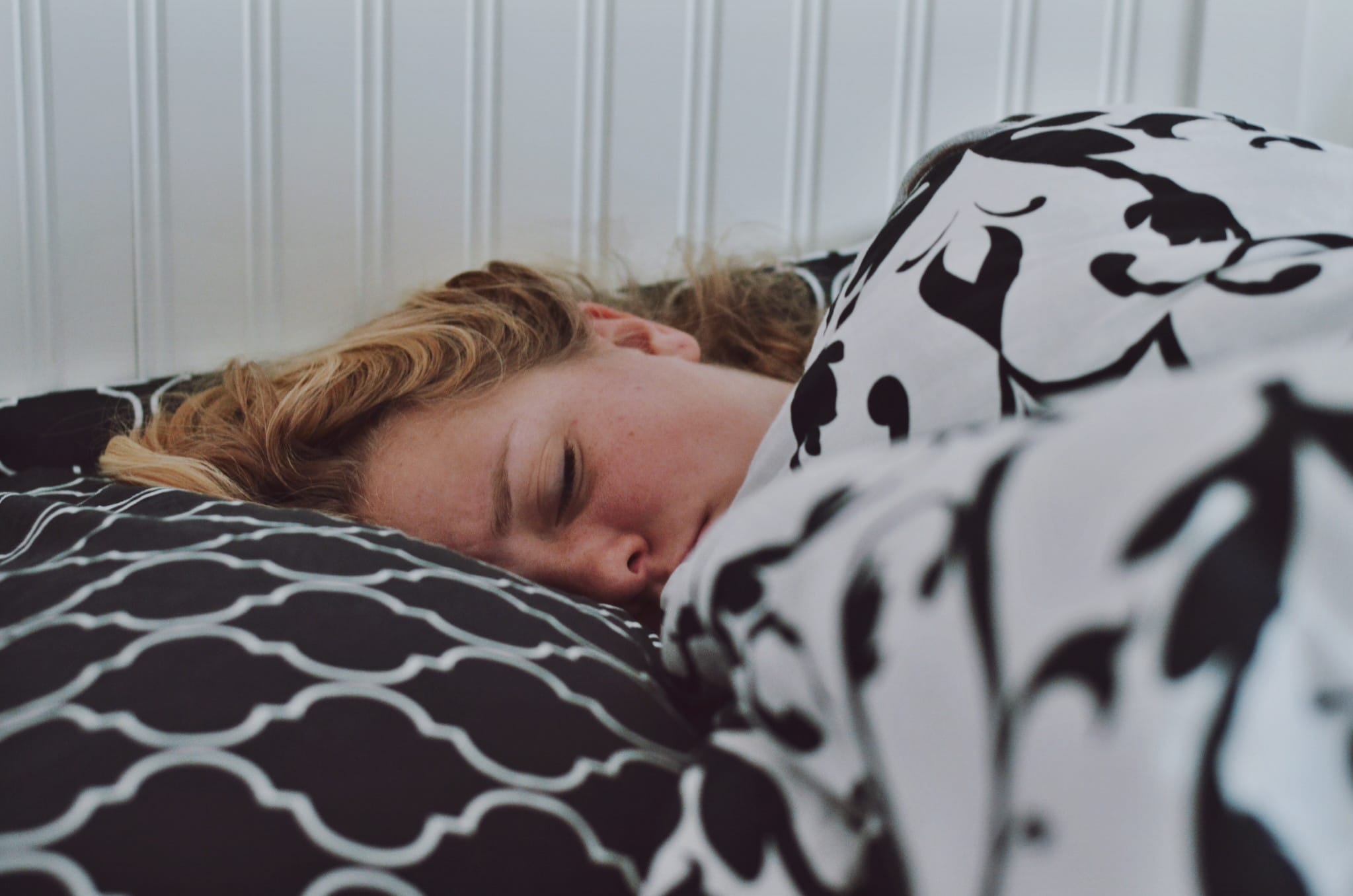 mom sleeping on the couch