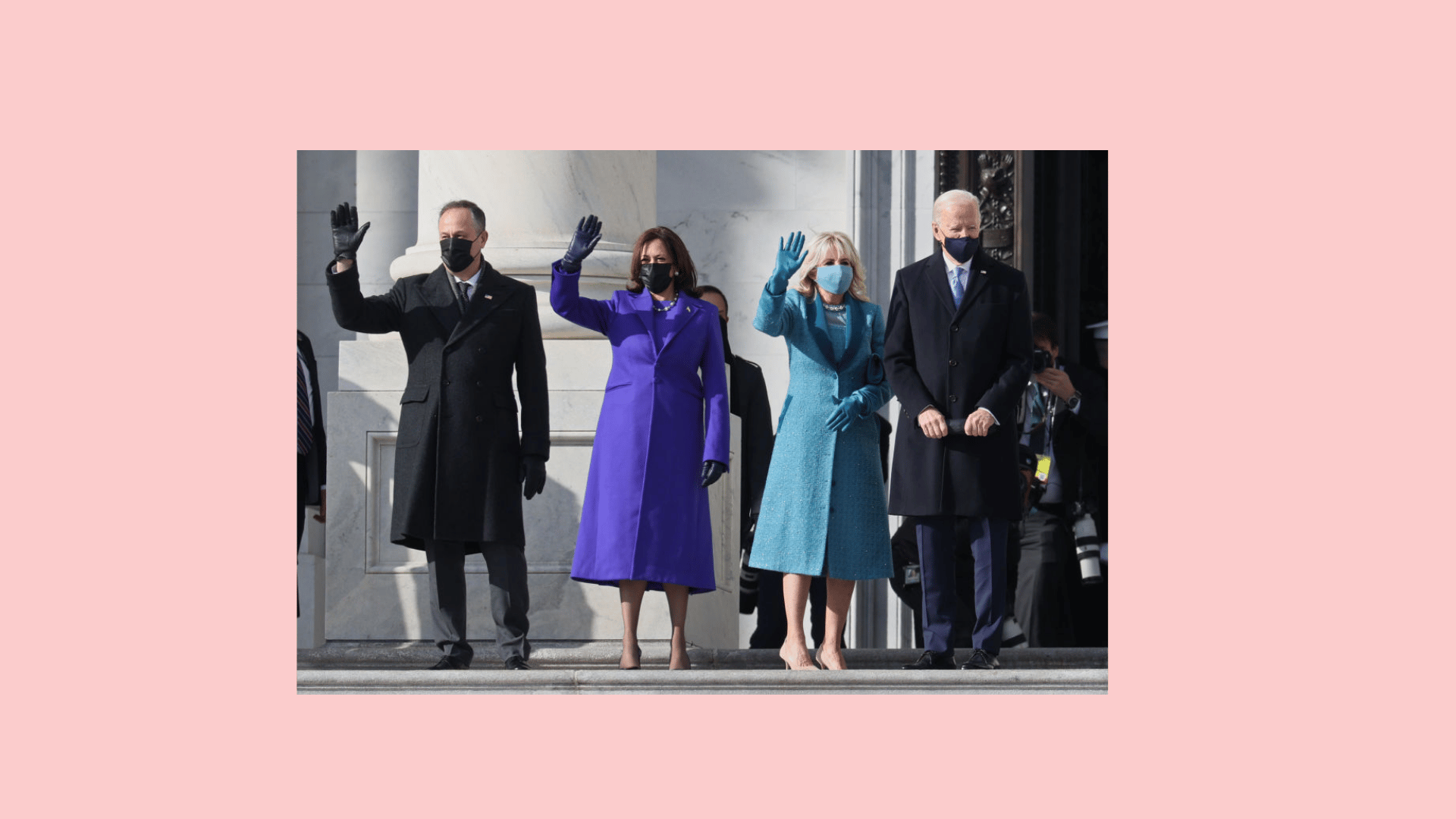 Dr. Jill Biden + Kamala Harris send a powerful message with their  Inauguration Day outfits