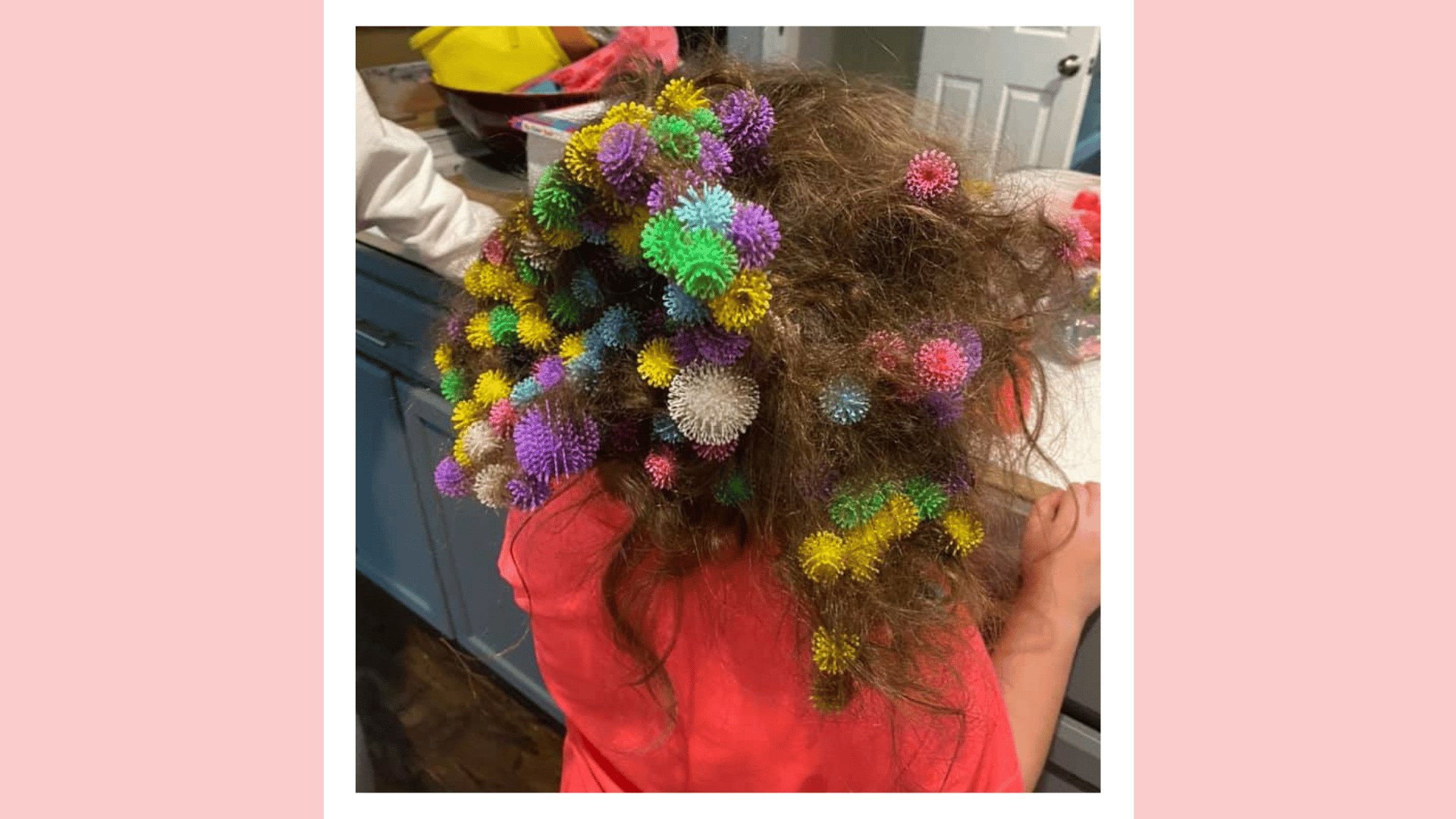 This mom spent 20 hours removing 150 'Bunchems' toys from her daughter's  hair