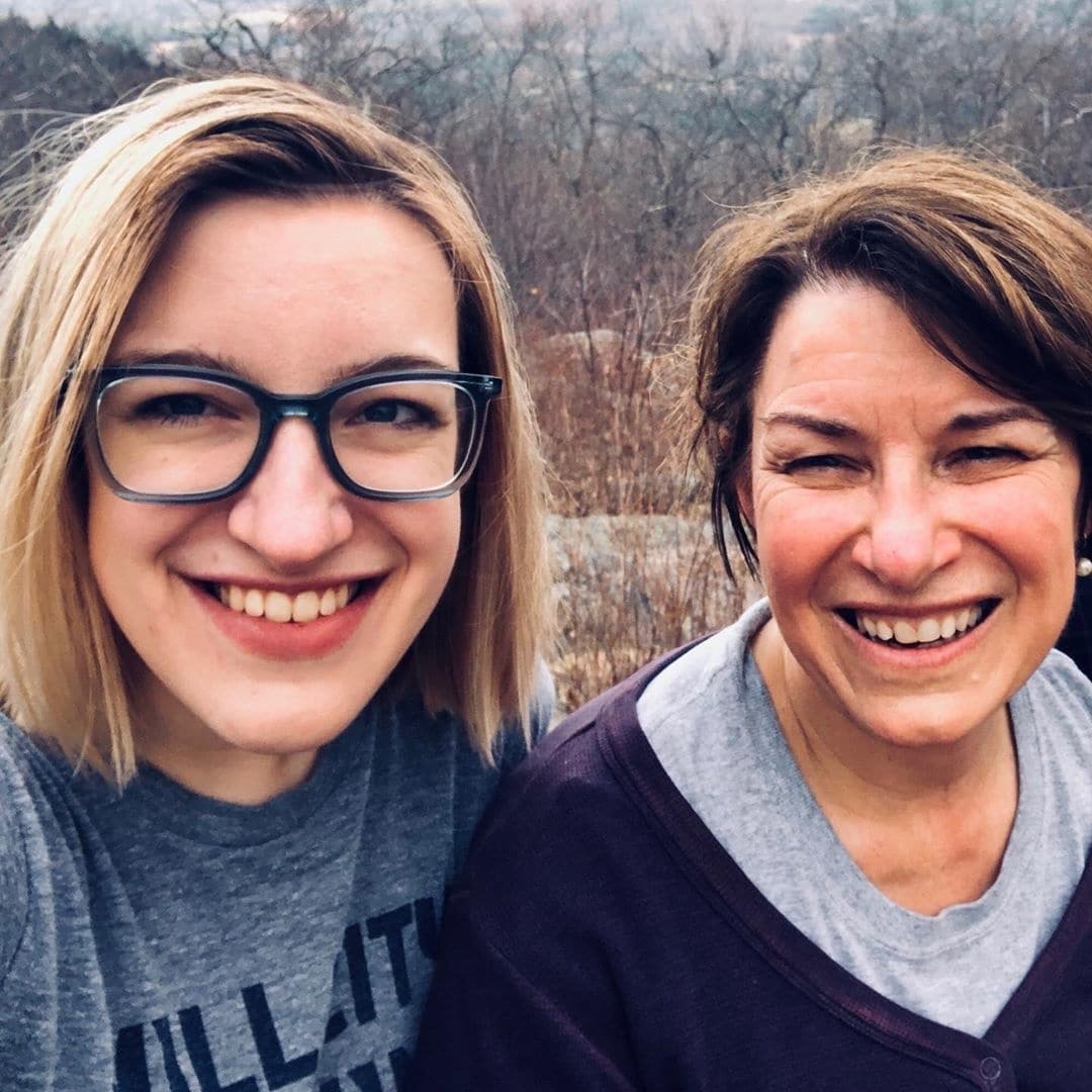 Amy Klobuchar and daughter