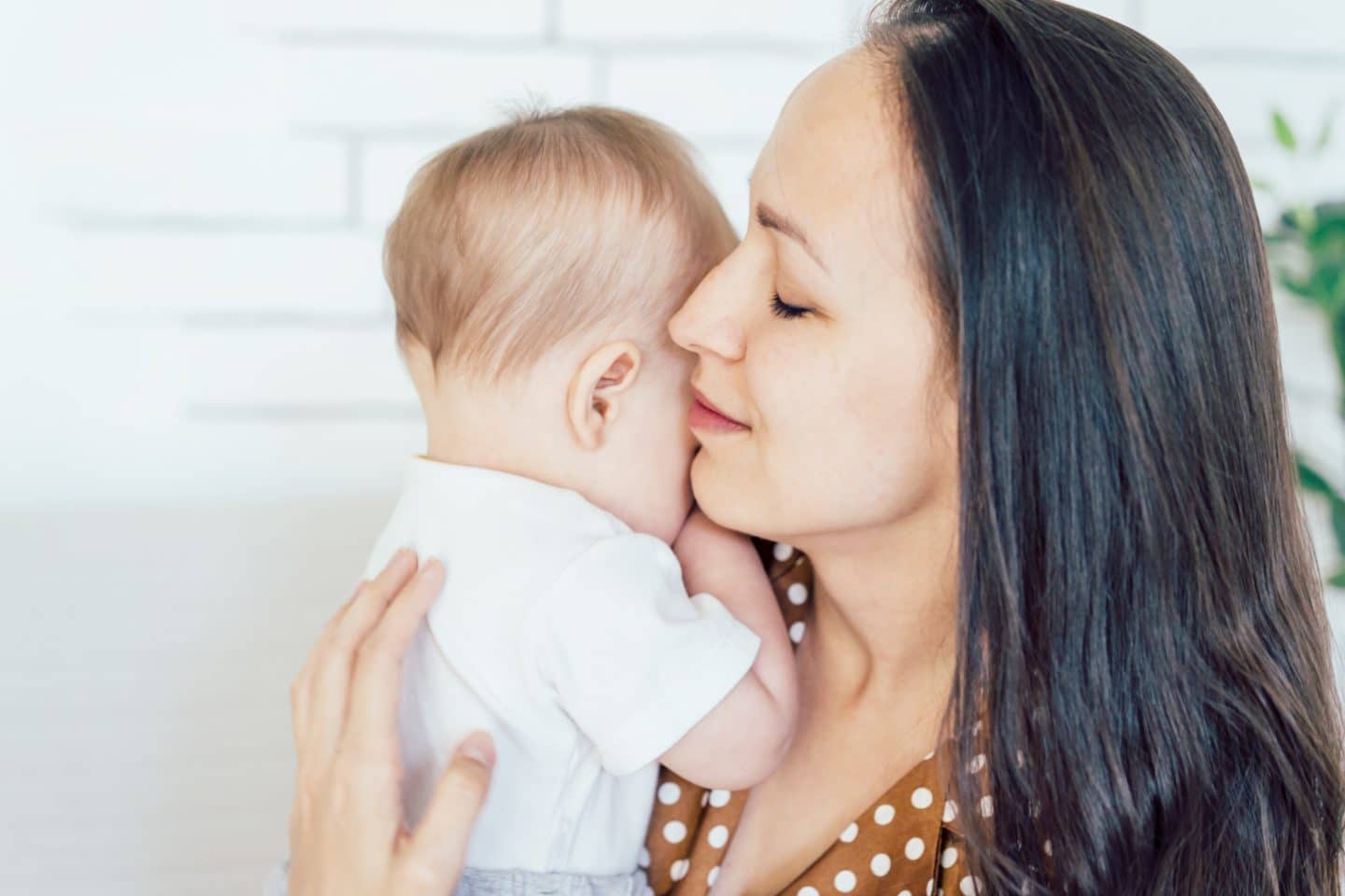 woman and baby